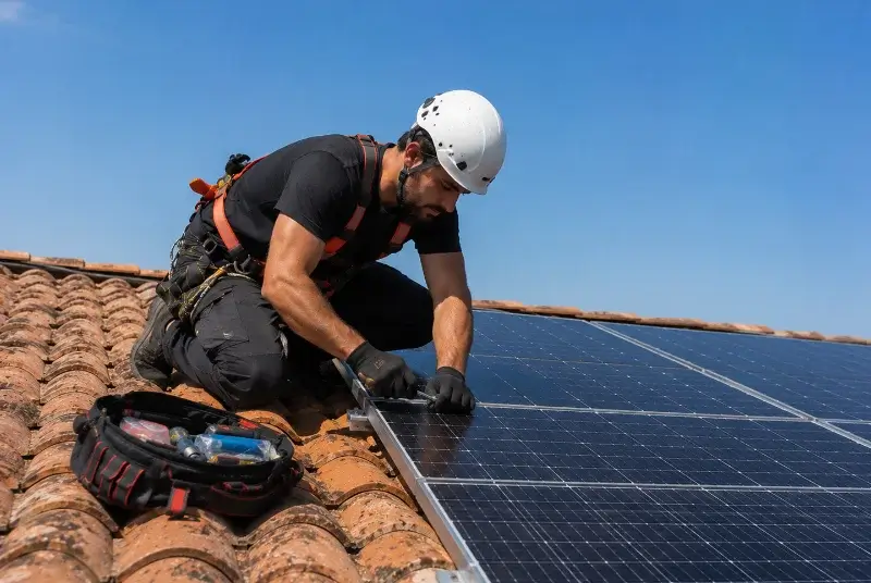 Maintenance et monitoring de panneaux solaires à Bagnols-en-Forêt